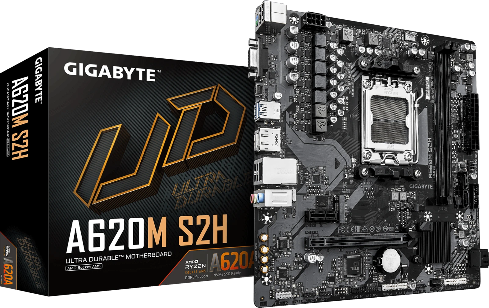 Gigabyte A620M S2H (Rev. 2.2)